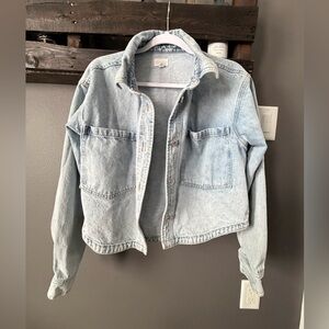 Z Supply Faded Blue Jean Jacket